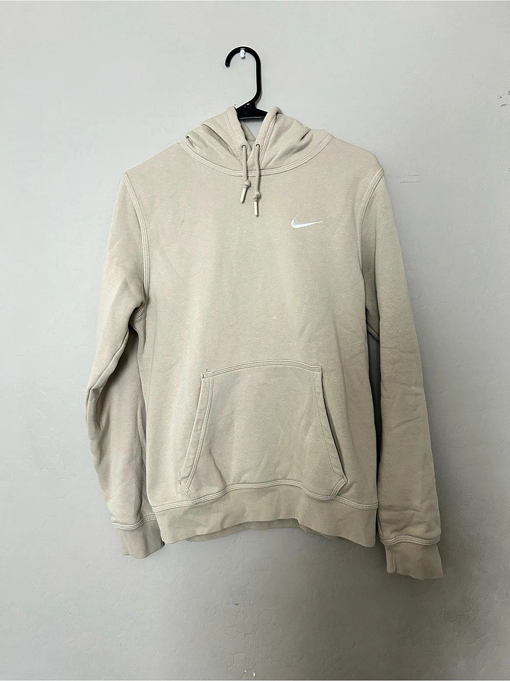 Mens Nike tan hoodie